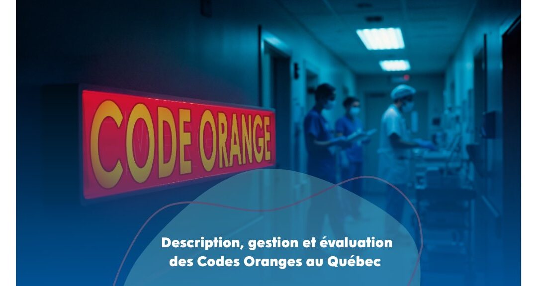 Projecteur sur un projet du Réseau : Description, gestion et évaluation des Codes Oranges au Québec