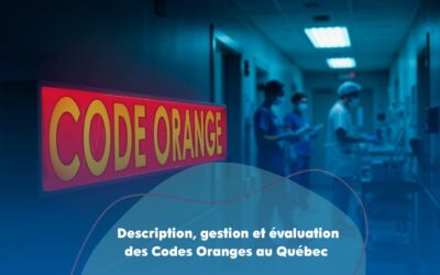 Projecteur sur un projet du Réseau : Description, gestion et évaluation des Codes Oranges au Québec
