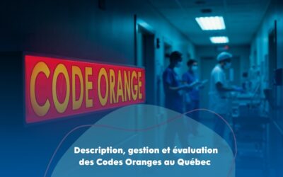 Description, gestion et évaluation des Codes Oranges au Québec