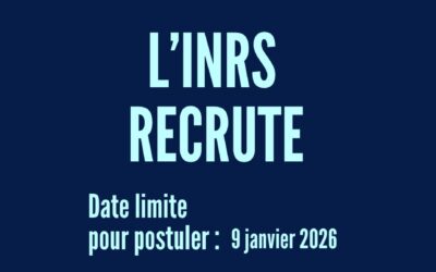 L’INRS recrute à Baie-Saint-Paul : trois postes de professeur·e·s à pourvoir