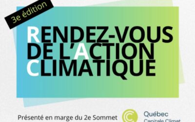 Les 25 et 26 mai 2026, l’Université Laval accueillera la troisième édition du Rendez-vous de l’Action Climatique (RAC) sous le thème «La recherche collaborative au service de l’action climatique».