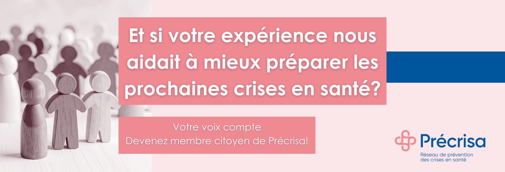 Citoyennes et citoyens : votre voix compte dans la préparation aux crises en santé!